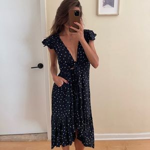 Kivari Long Blue Dress